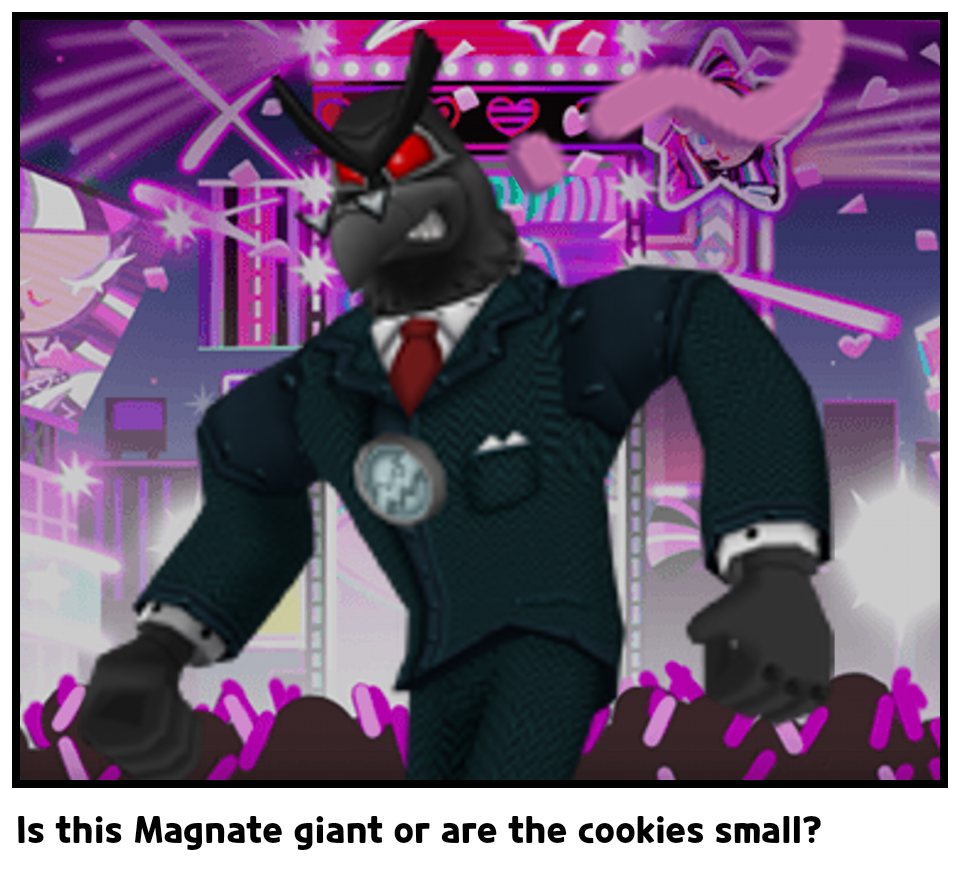 Is this Magnate giant or are the cookies small?