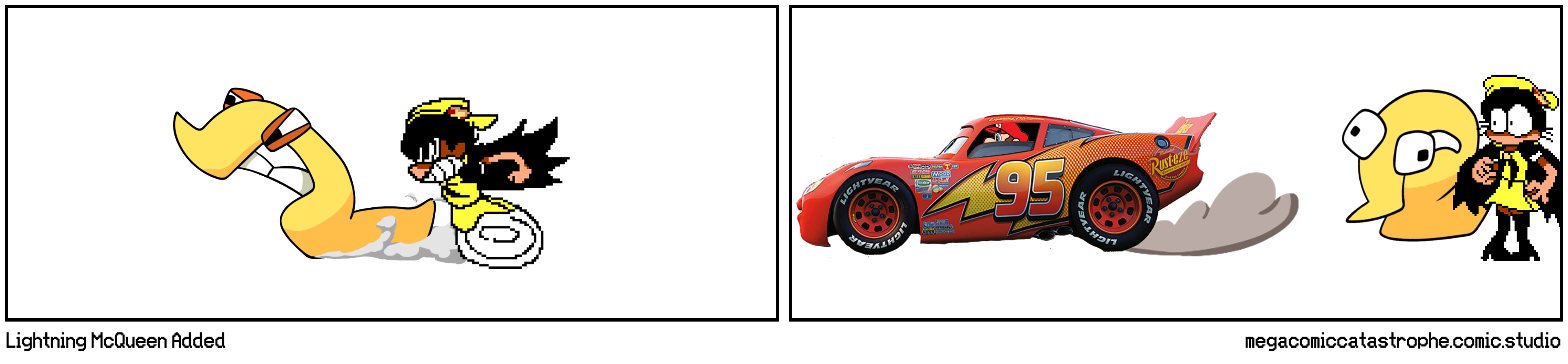Lightning McQueen Added