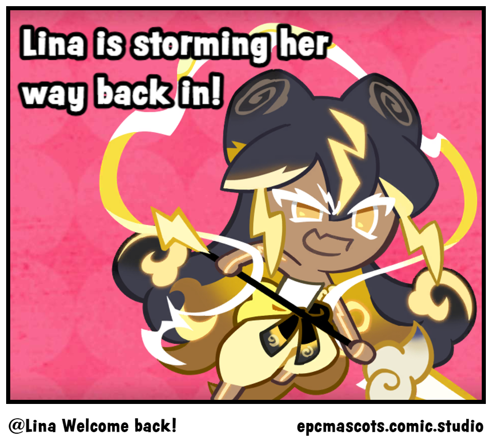 @Lina Welcome back!