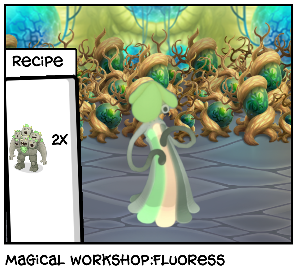 Magical workshop:fluoress