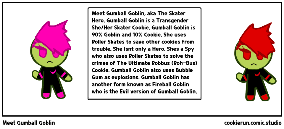 Meet Gumball Goblin
