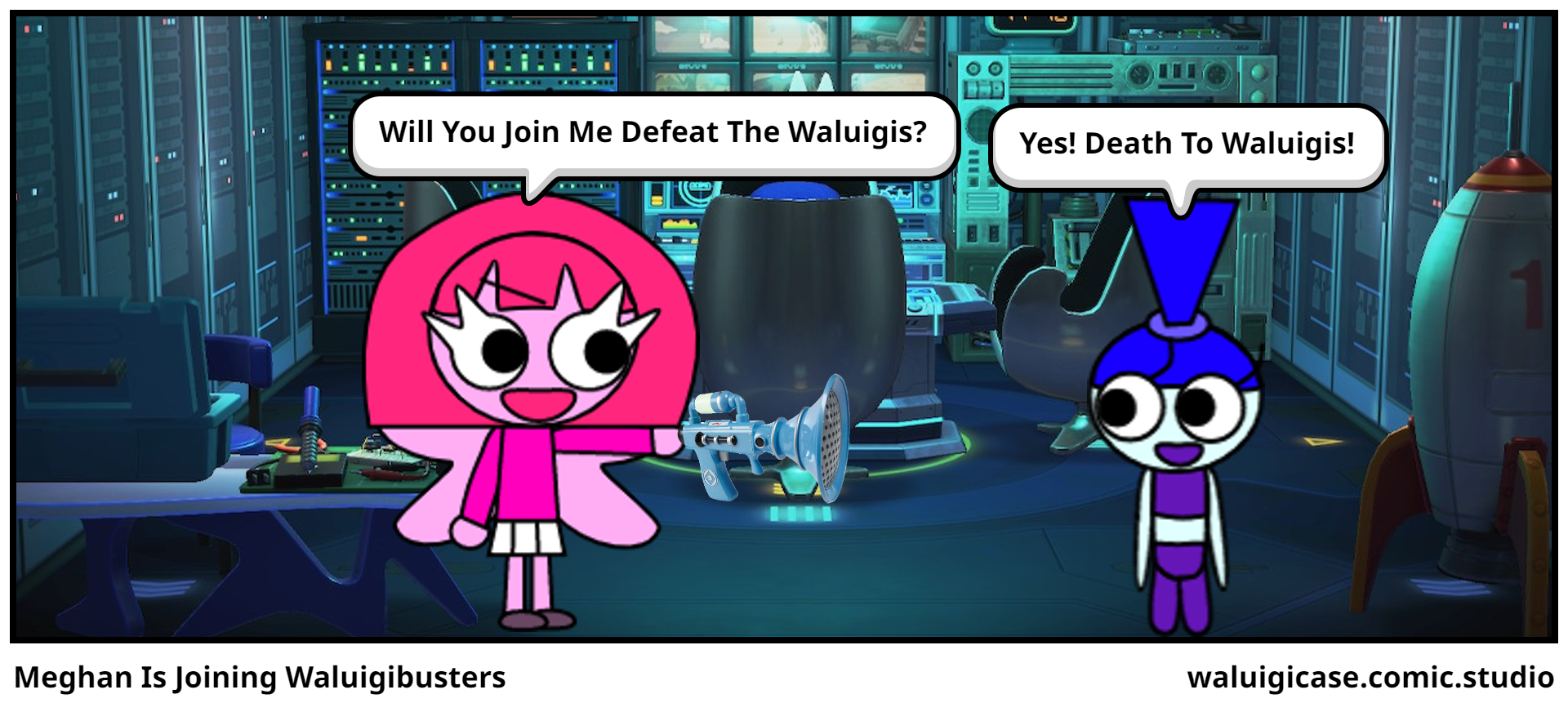 Meghan Is Joining Waluigibusters