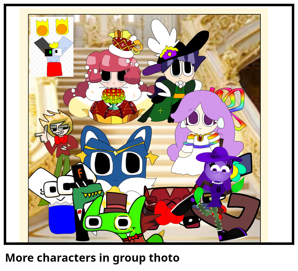 More characters in group thoto