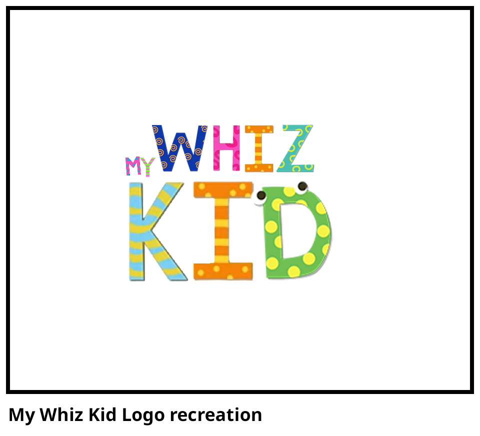 My Whiz Kid Logo recreation