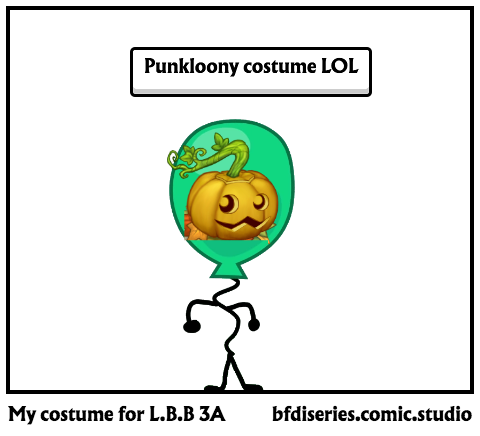 My costume for L.B.B 3A