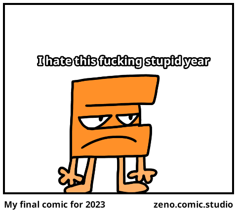 My final comic for 2023