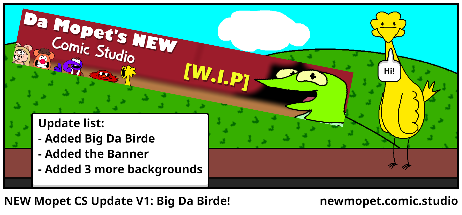 NEW Mopet CS Update V1: Big Da Birde!