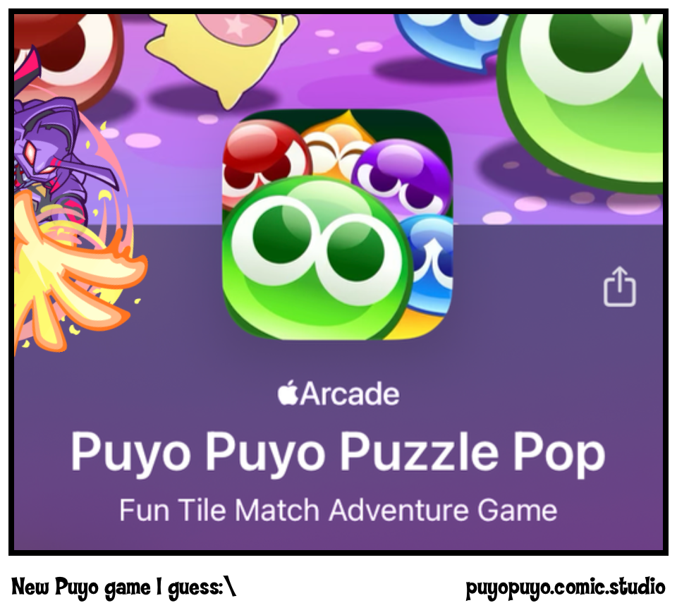 New Puyo game I guess:\