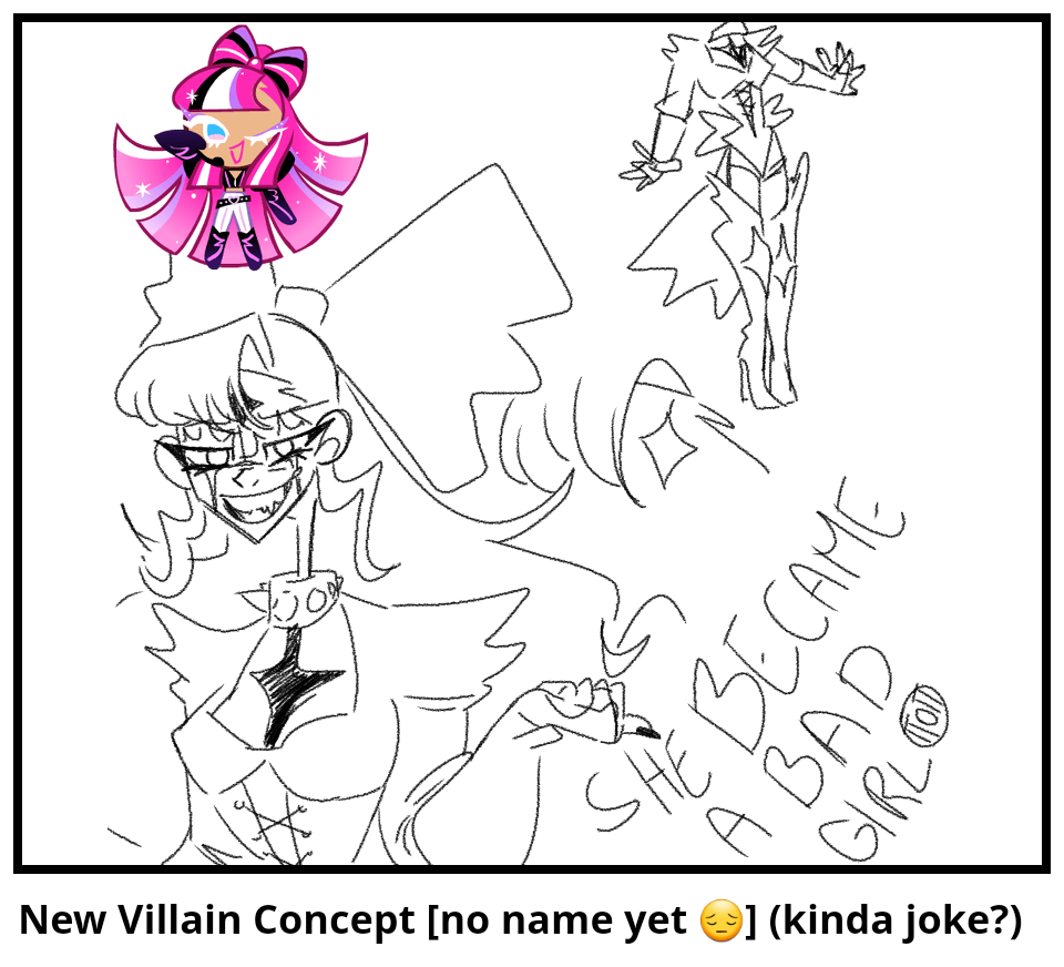 New Villain Concept [no name yet 😔] (kinda joke…