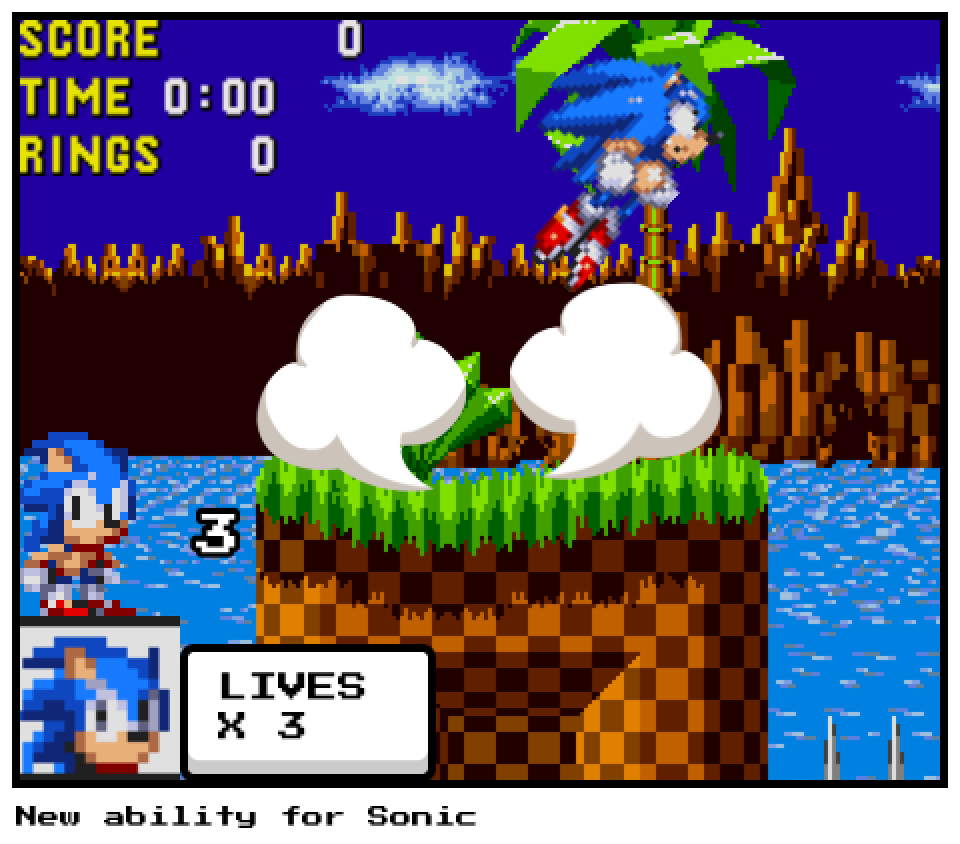 New ability for Sonic