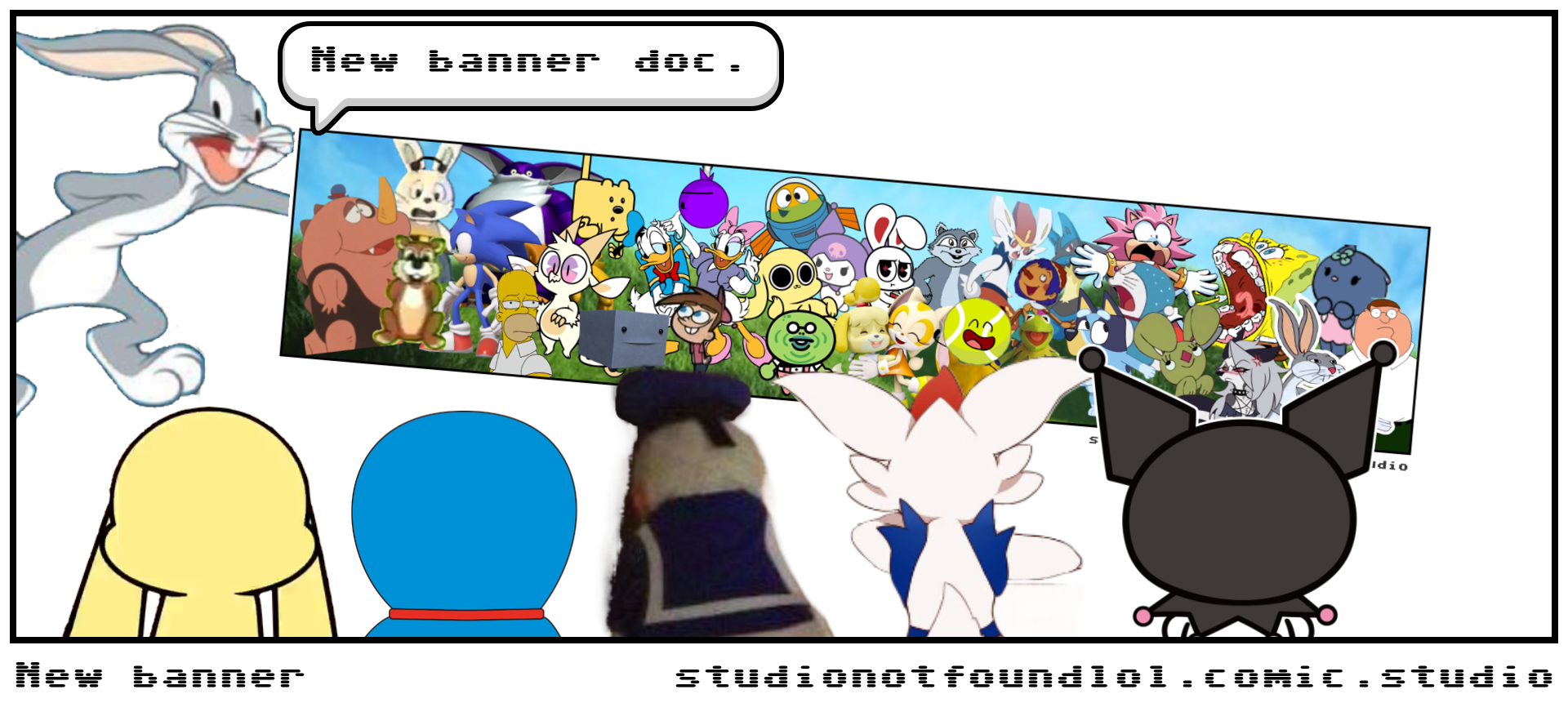 New banner