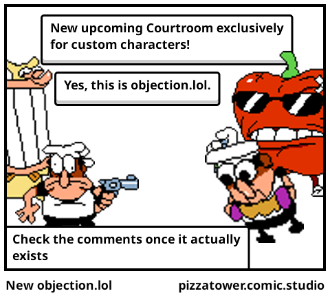 New objection.lol