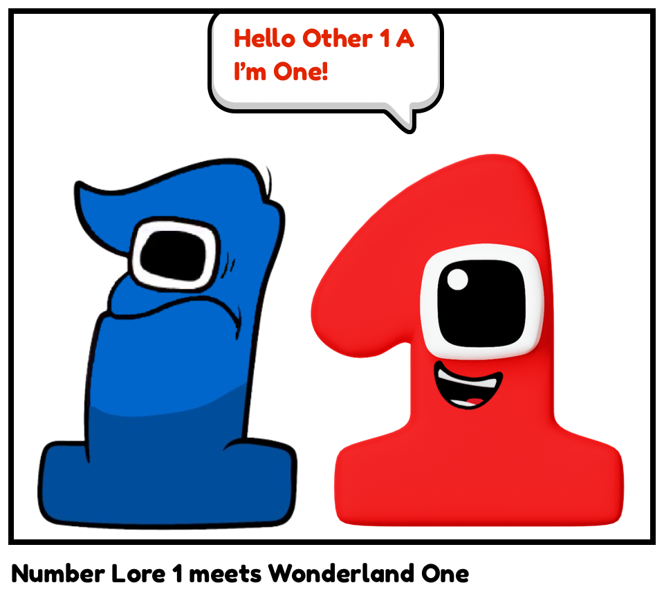 Number Lore 1 meets Wonderland One