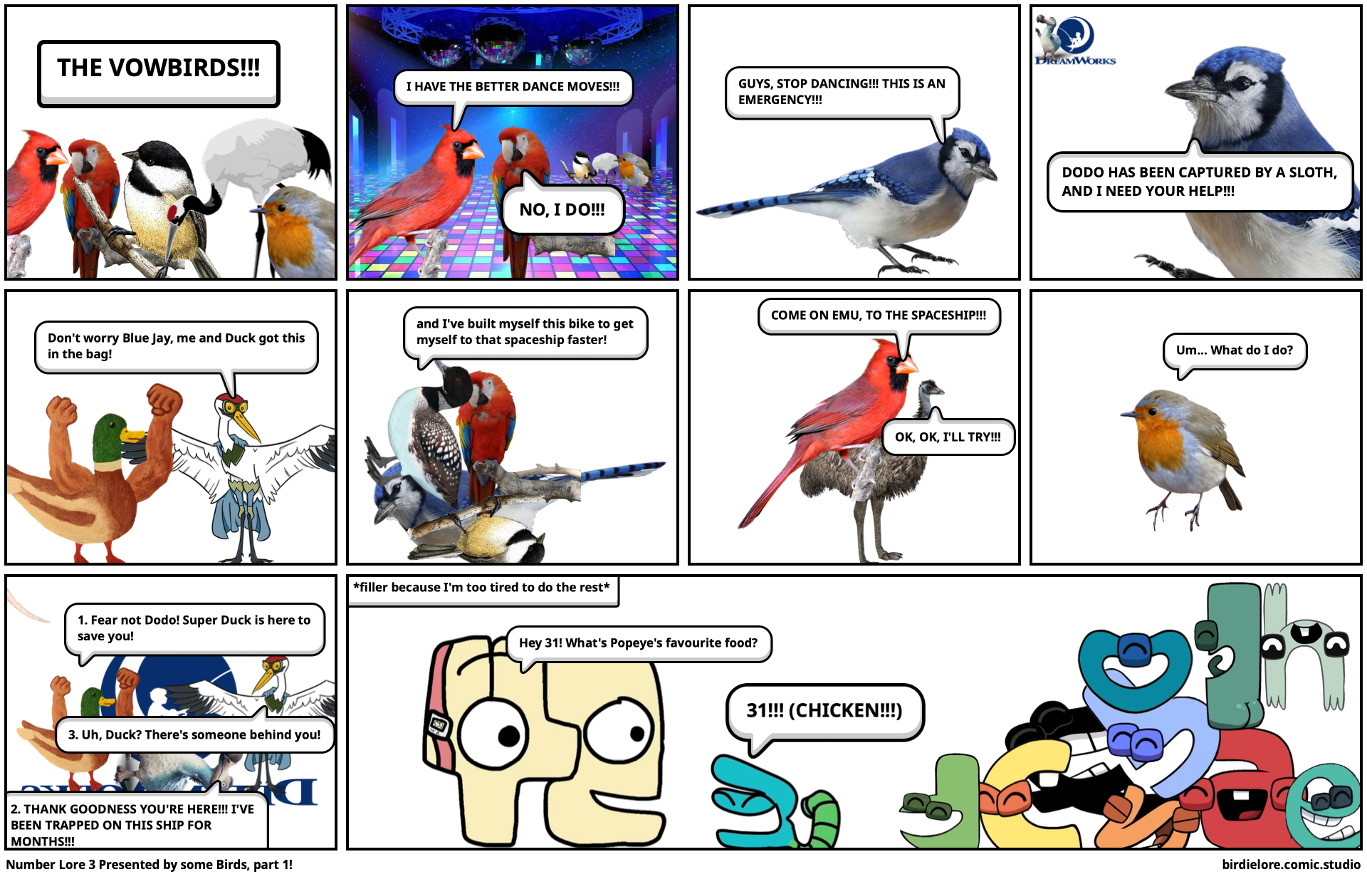 Number Lore 3 Presented by some Birds, part 1!