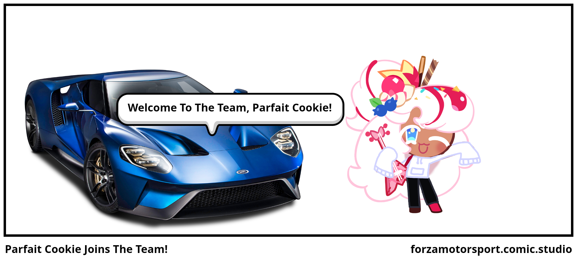 Parfait Cookie Joins The Team!