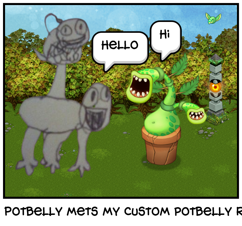 Potbelly mets my custom potbelly redisign