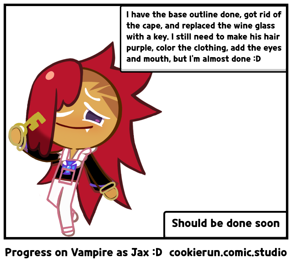 Progress on Vampire as Jax :D