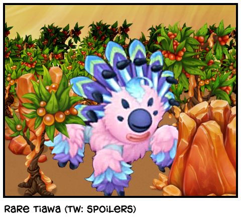 Rare Tiawa (TW: spoilers)