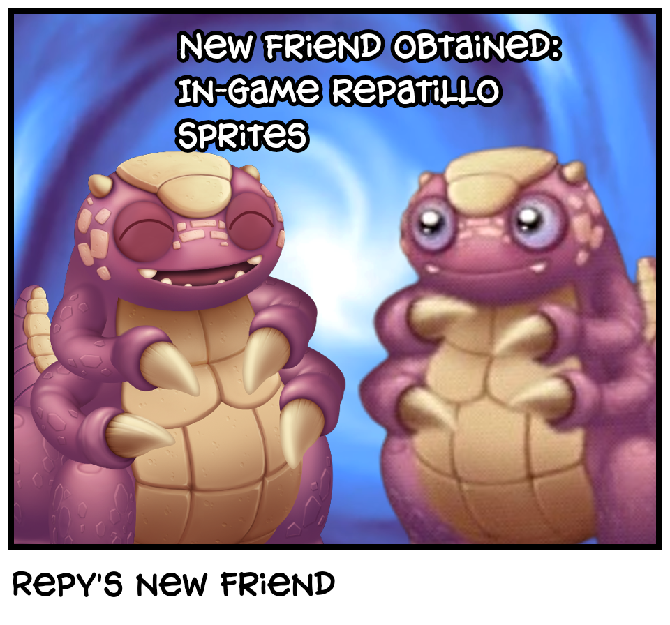 Repy's new friend