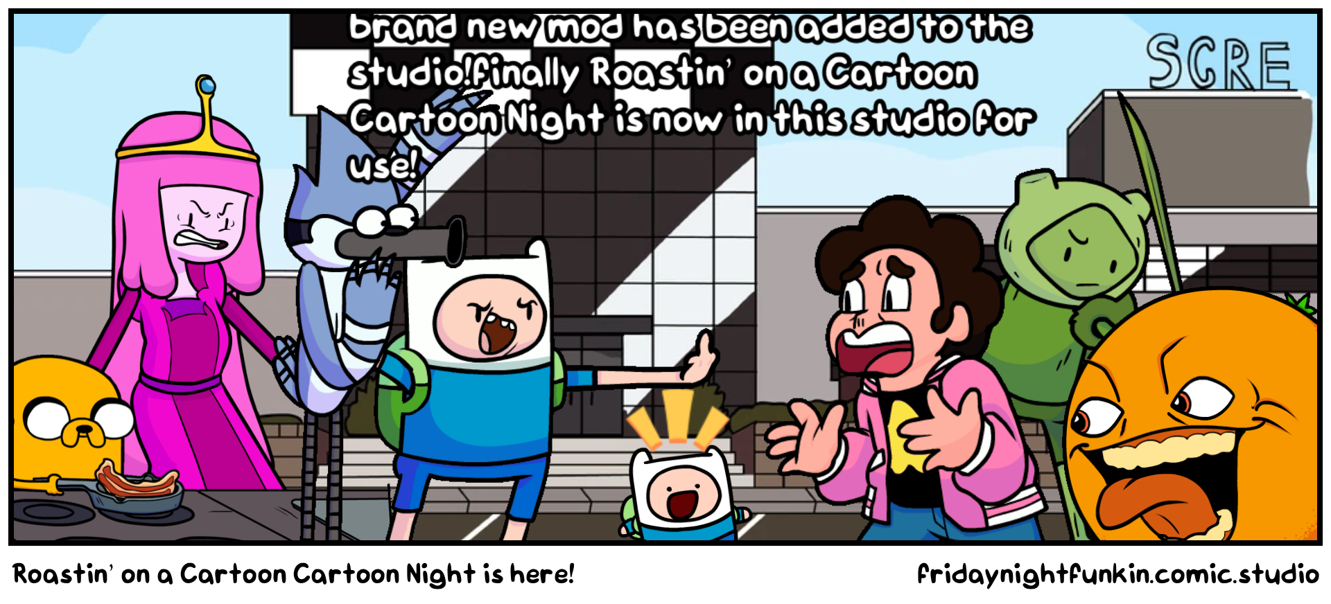 Roastin’ on a Cartoon Cartoon Night is here!