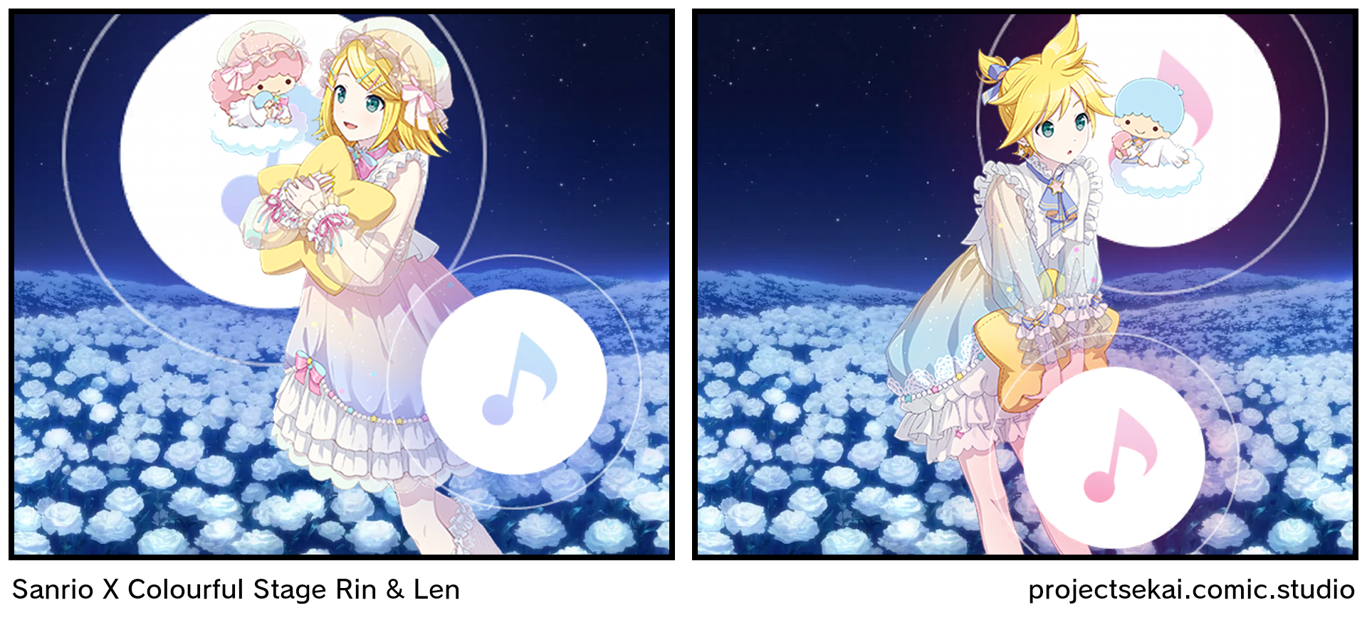 Sanrio X Colourful Stage Rin & Len