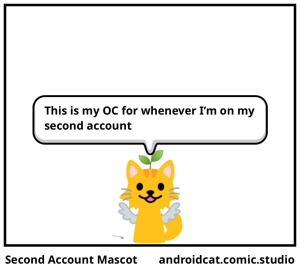 Second Account Mascot