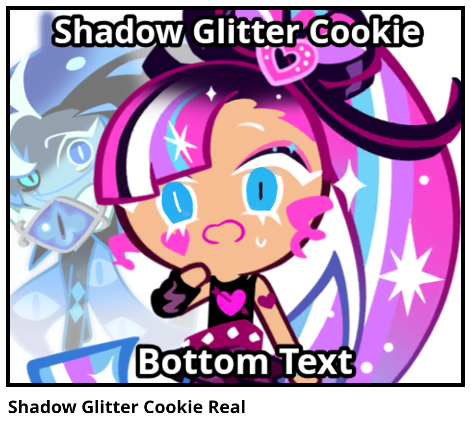 Shadow Glitter Cookie Real