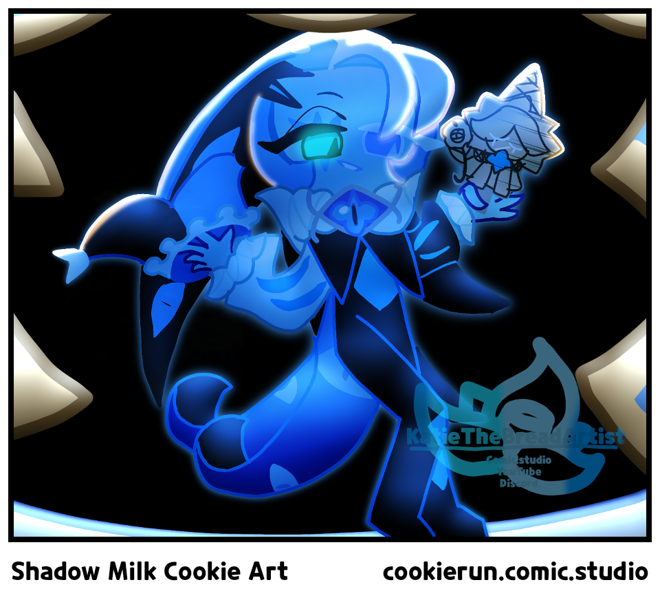 Shadow Milk Cookie Art