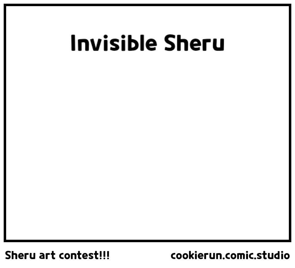 Sheru art contest!!!