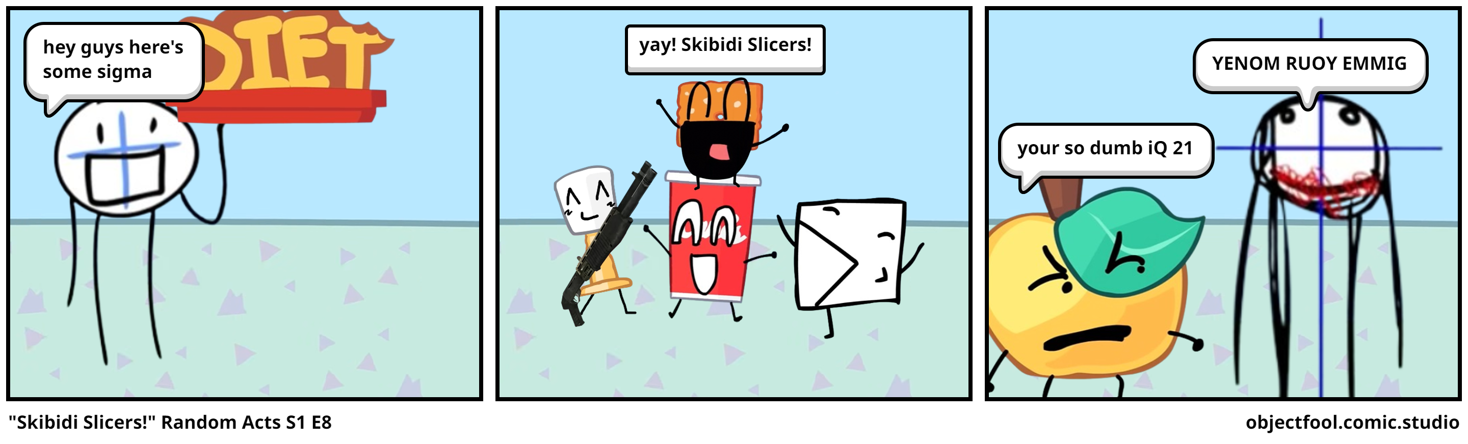 "Skibidi Slicers!" Random Acts S1 E8