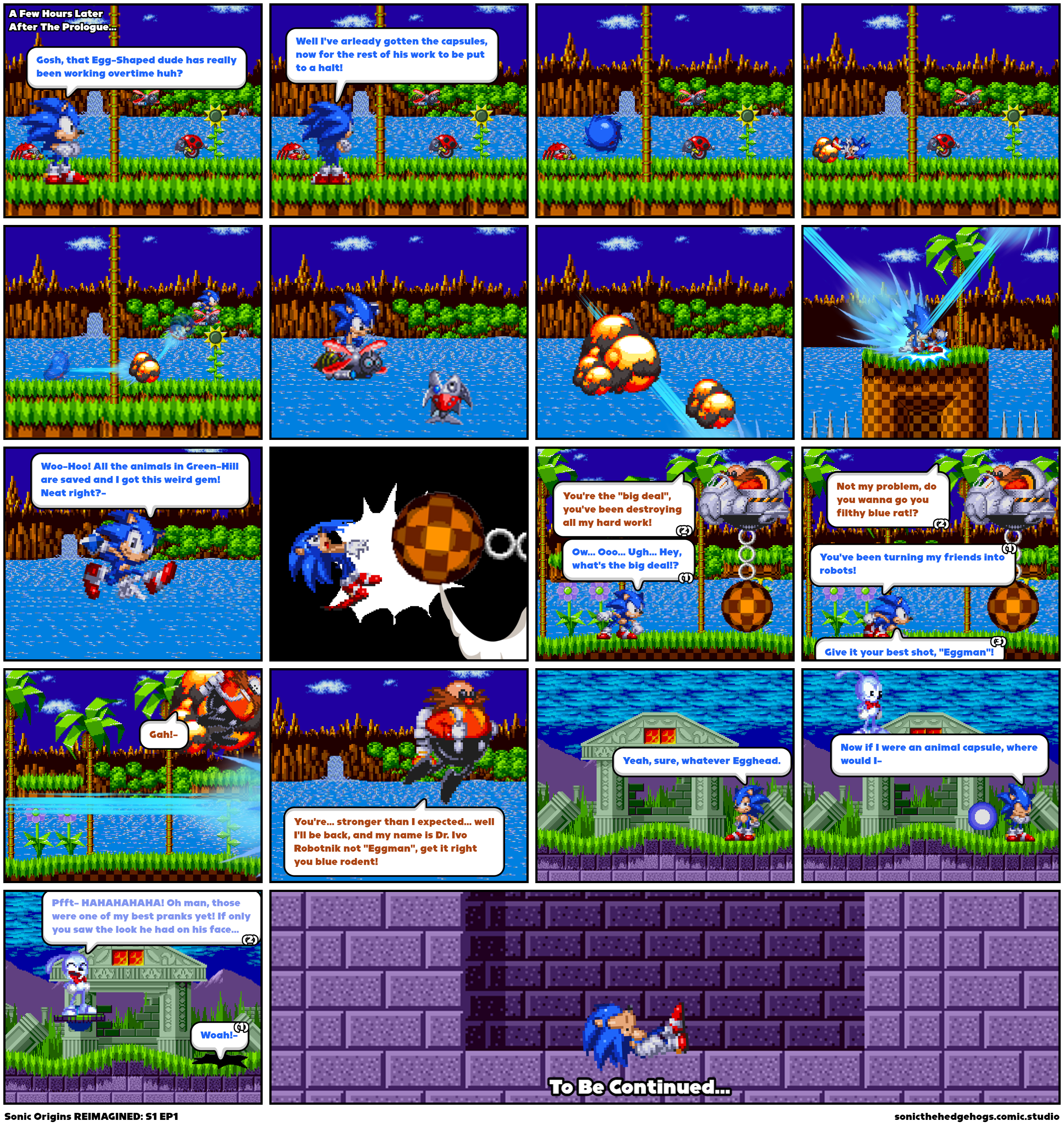Sonic Origins REIMAGINED: S1 EP1
