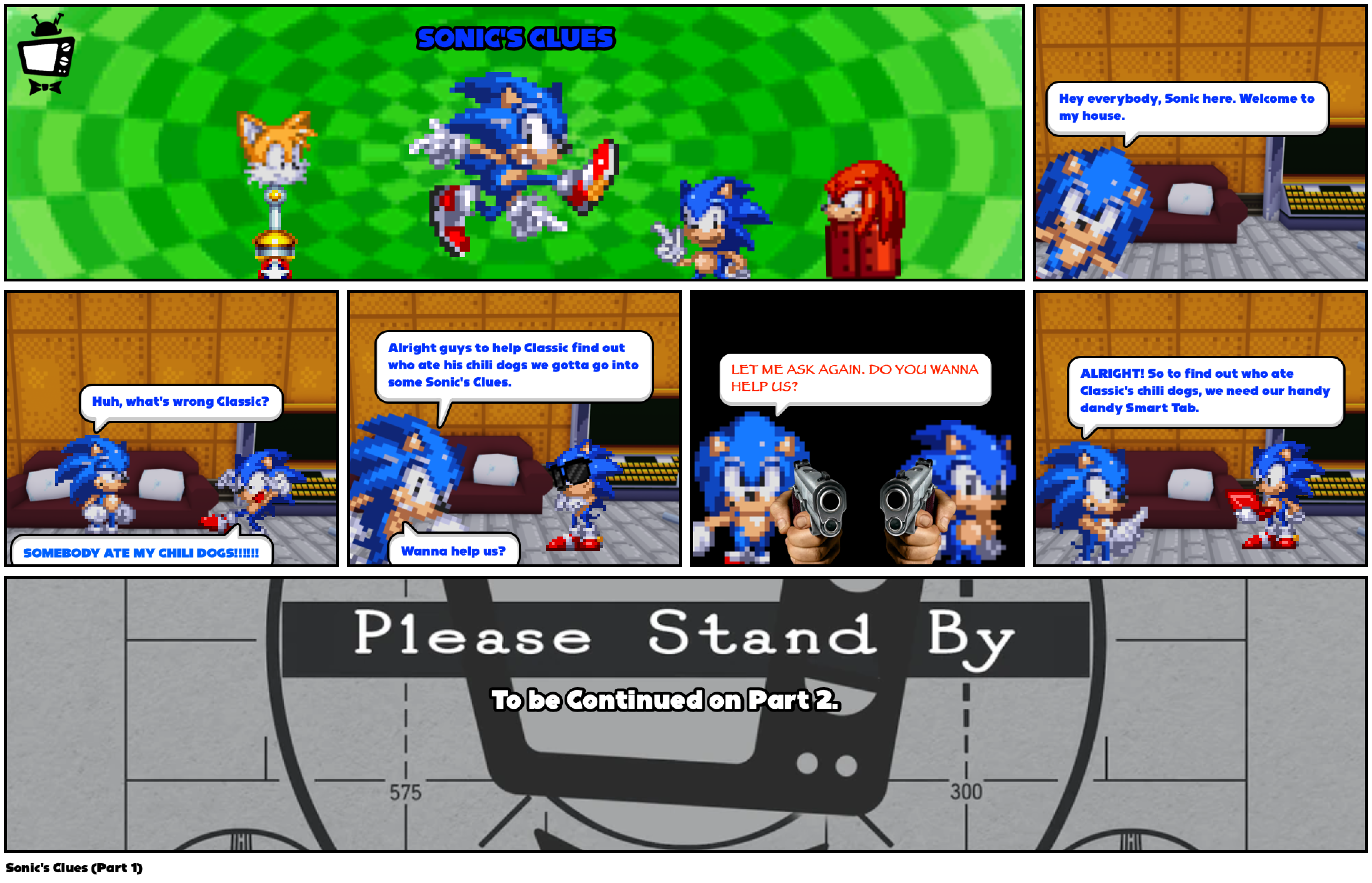 Sonic's Clues (Part 1)