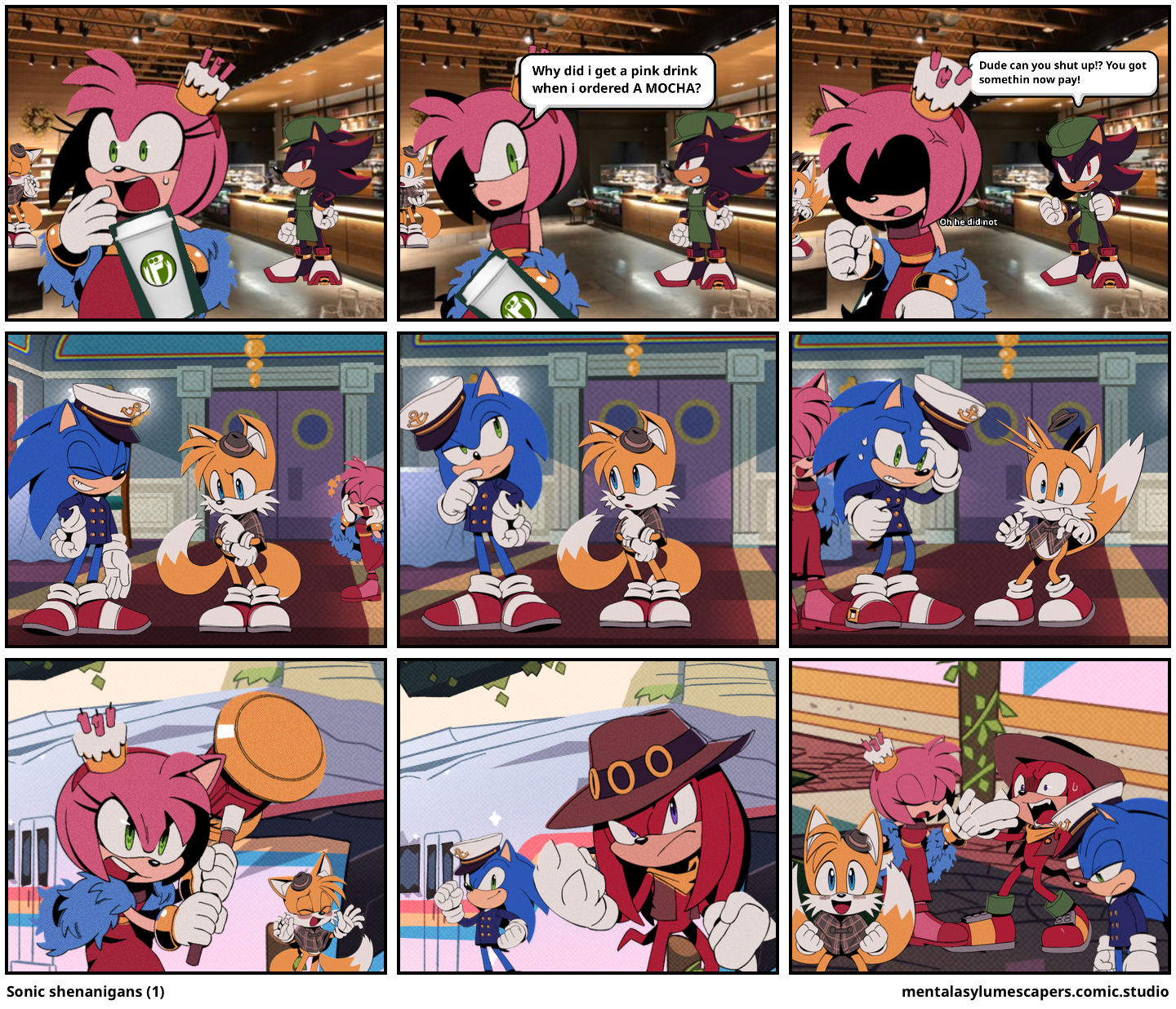 Sonic shenanigans (1)