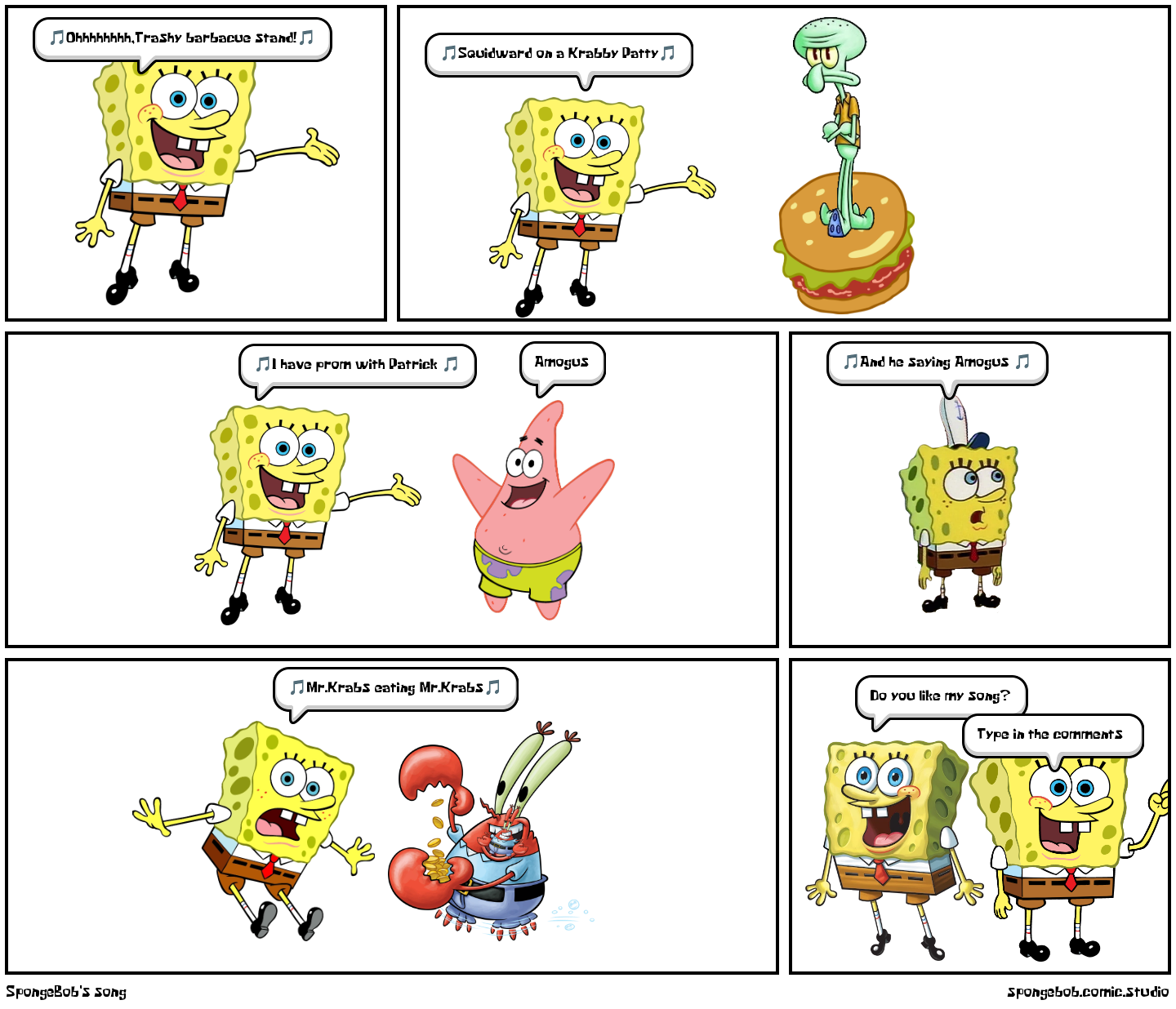 SpongeBob's song