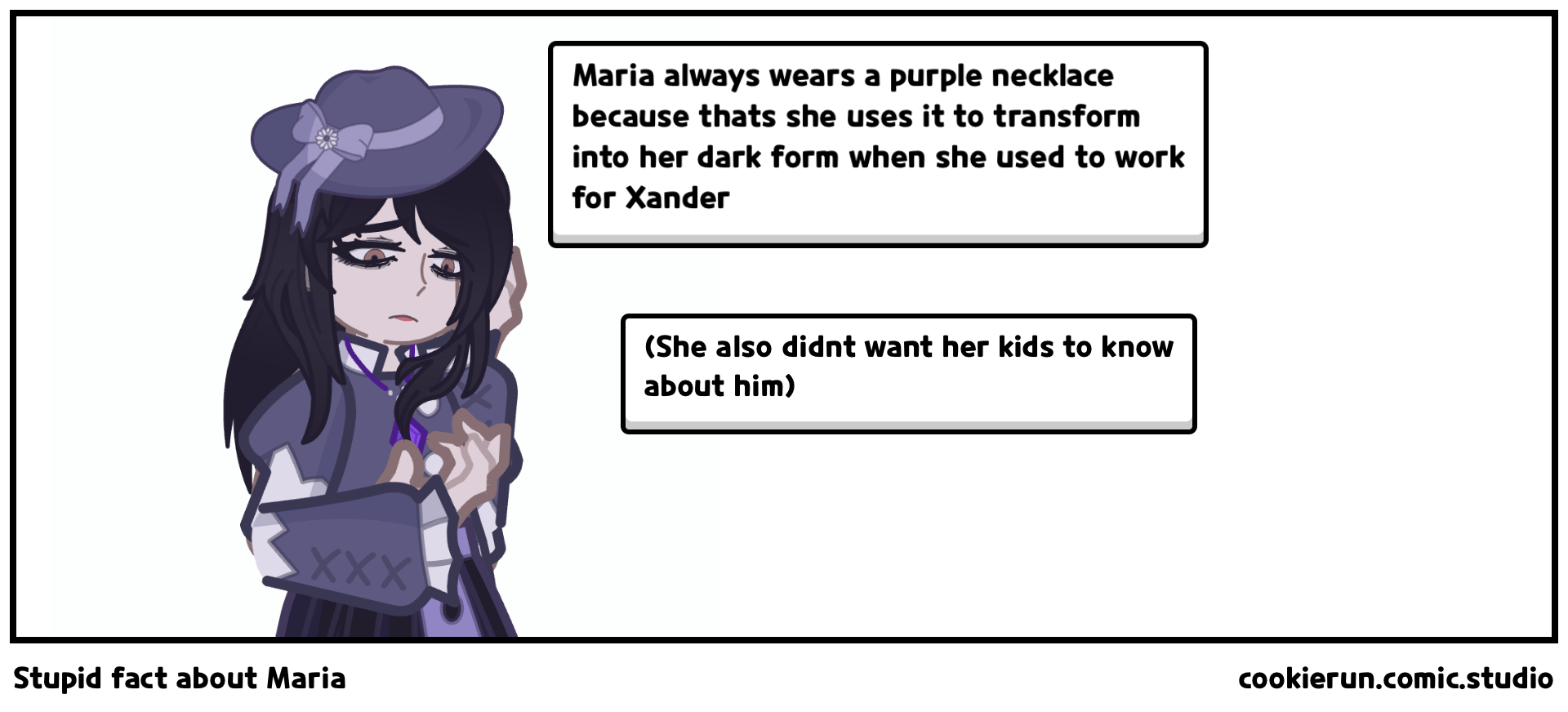 Stupid fact about Maria