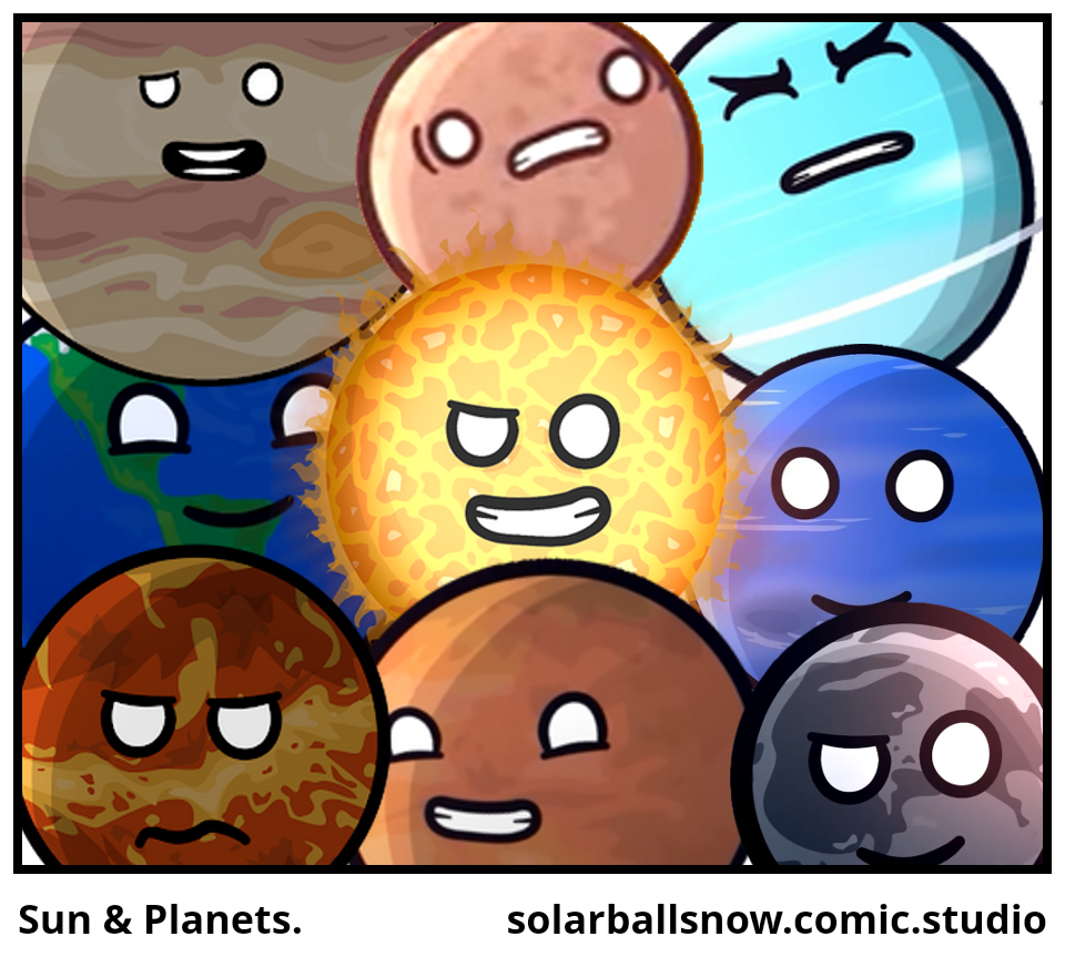 Sun & Planets.