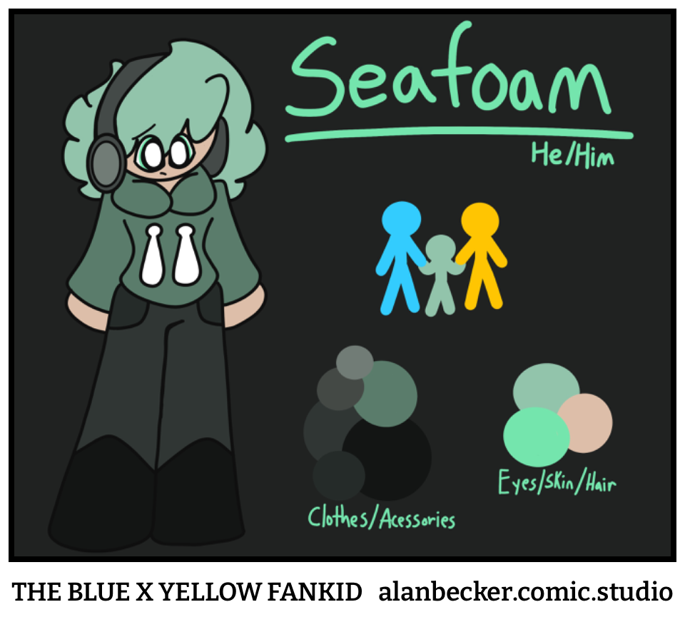 THE BLUE X YELLOW FANKID 