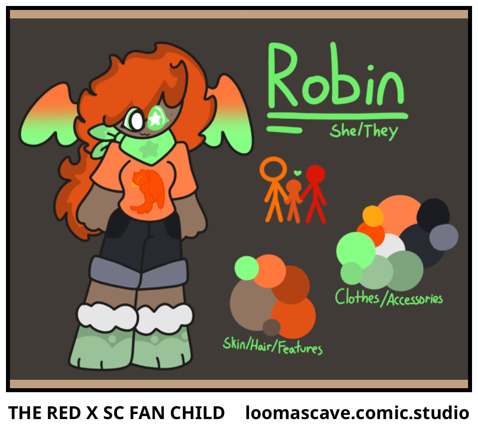 THE RED X SC FAN CHILD