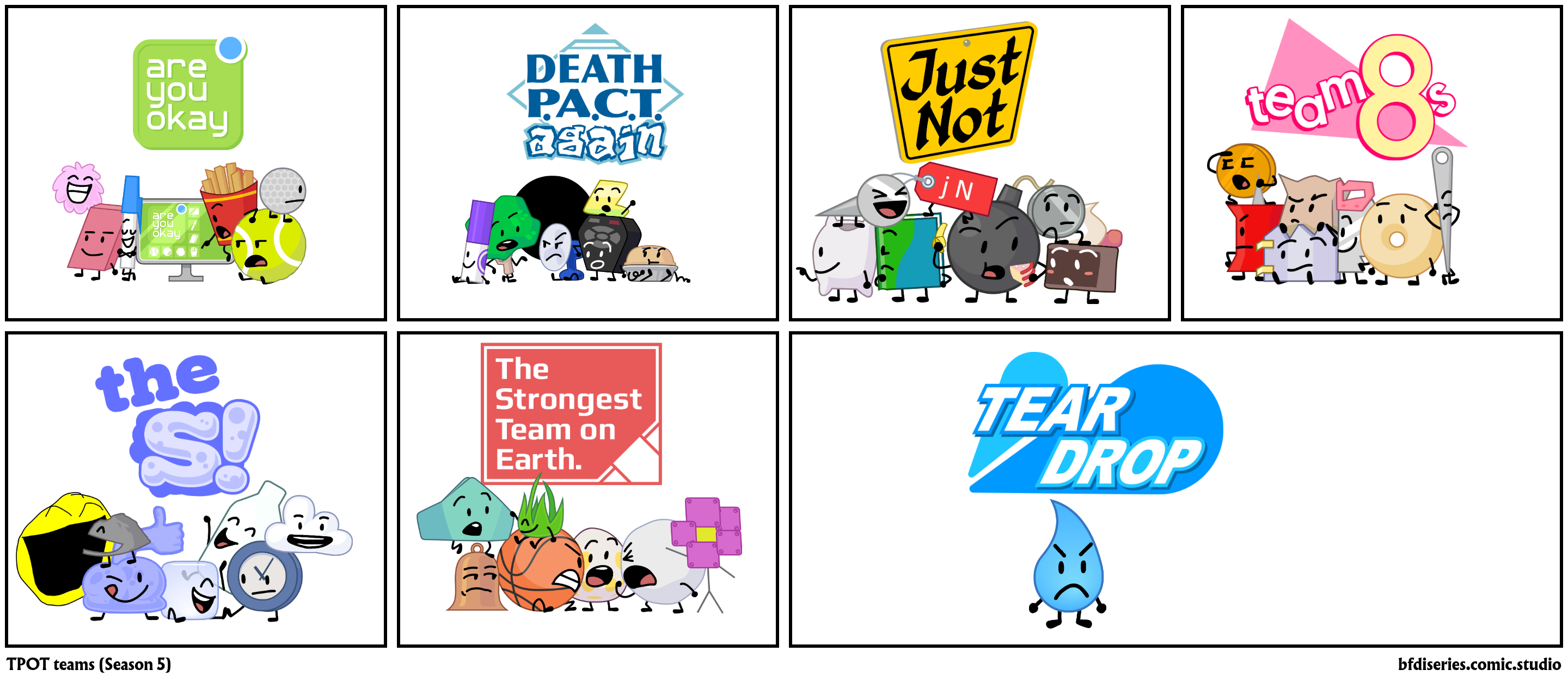TPOT teams (Season 5)