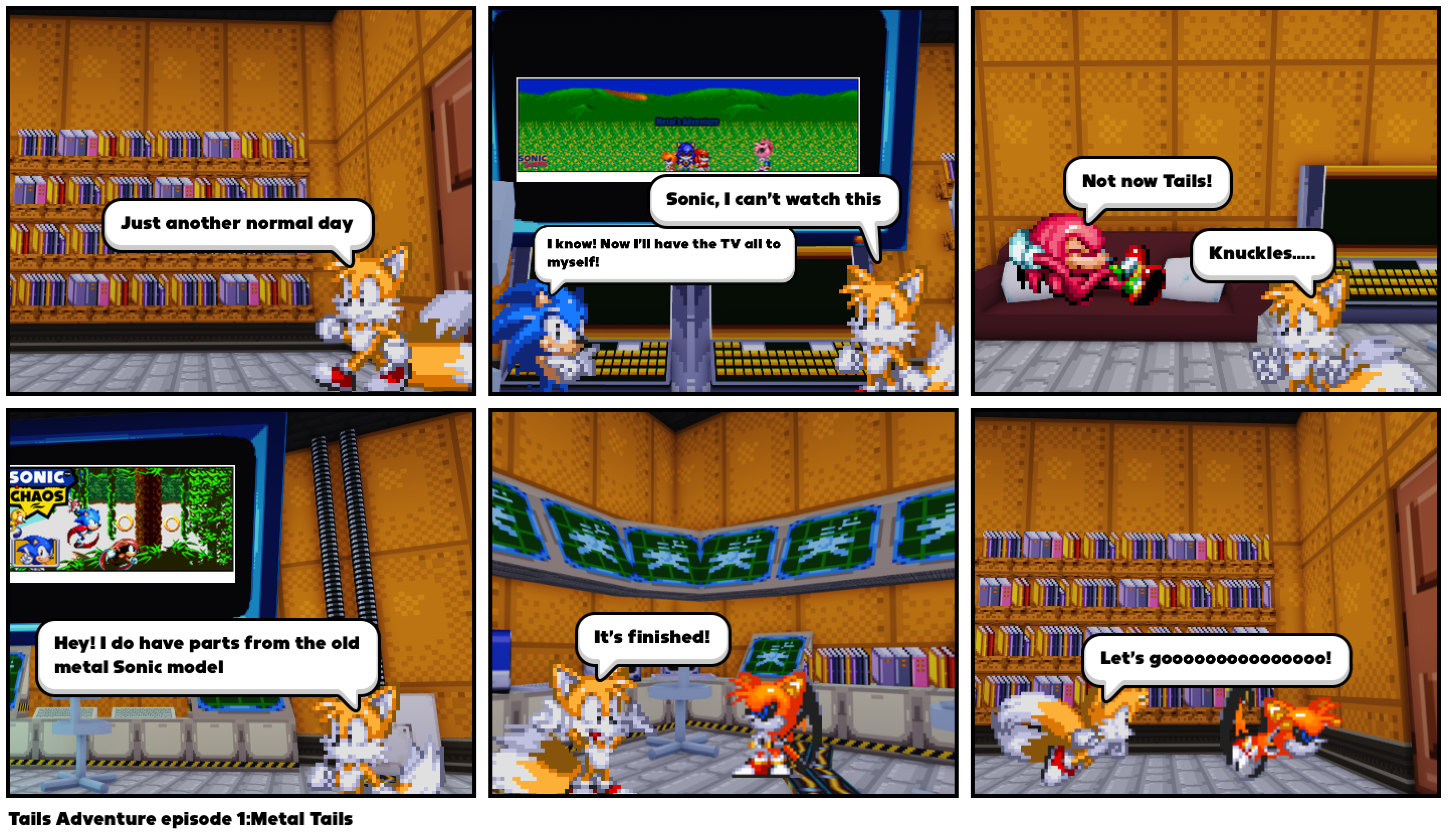 Tails Adventure episode 1:Metal Tails