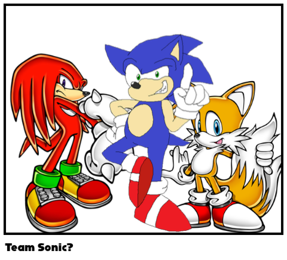 Team Sonic?