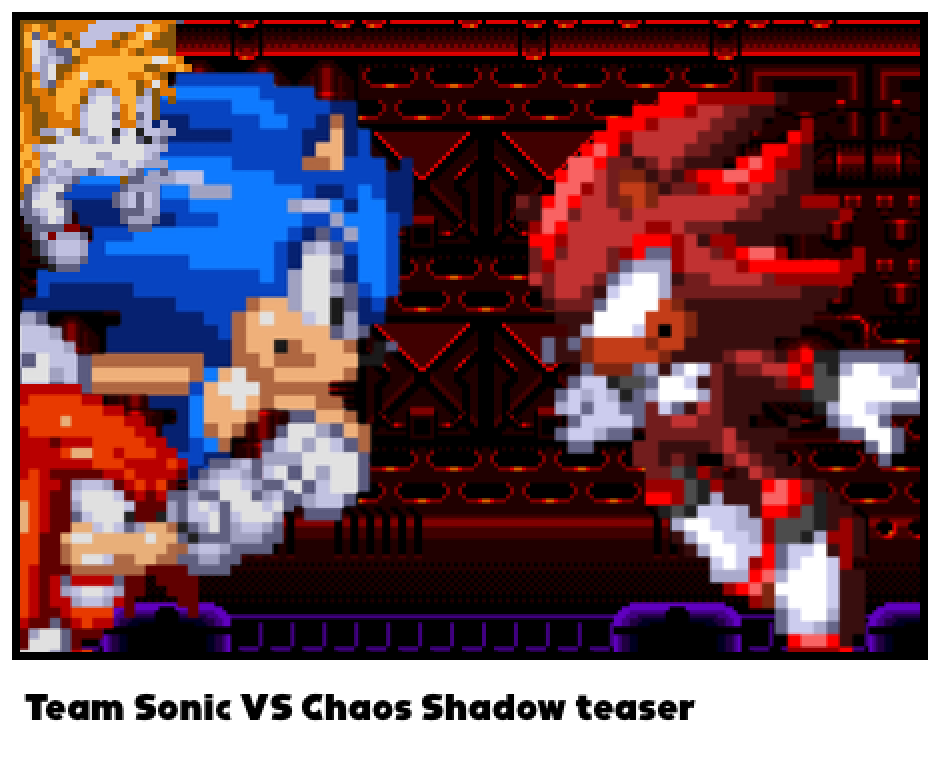 Team Sonic VS Chaos Shadow teaser