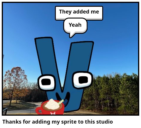 Thanks for adding my sprite to this studio