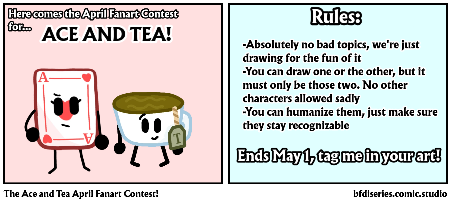 The Ace and Tea April Fanart Contest!