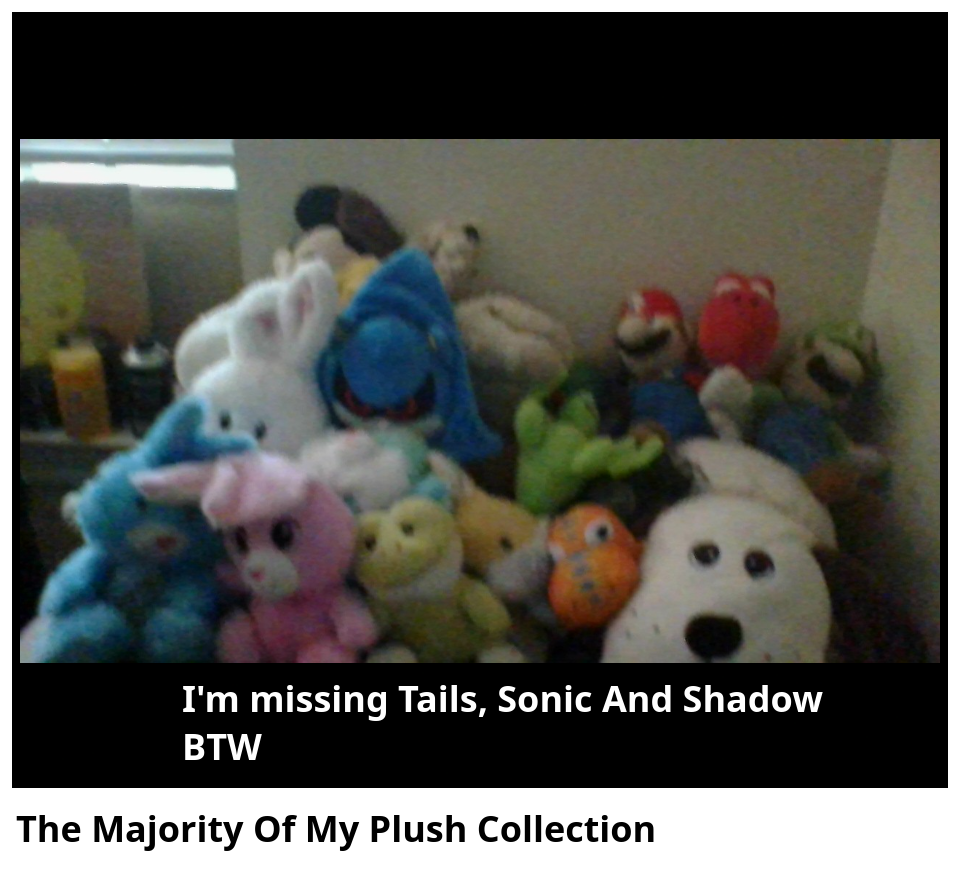 The Majority Of My Plush Collection