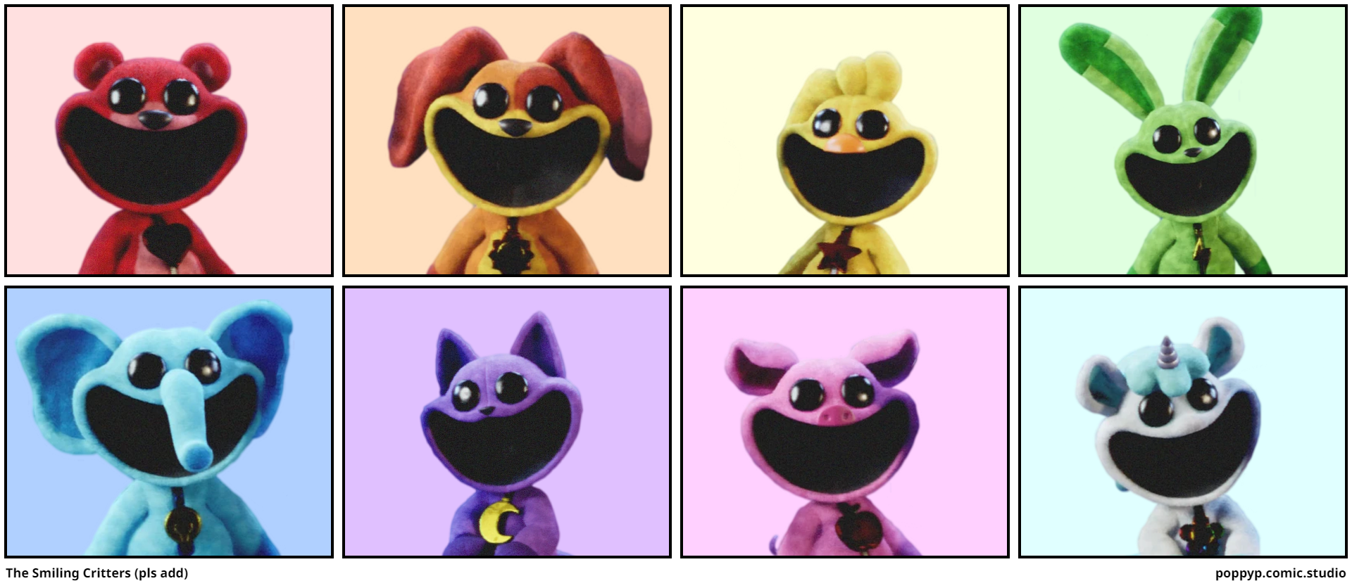 The Smiling Critters (pls add)