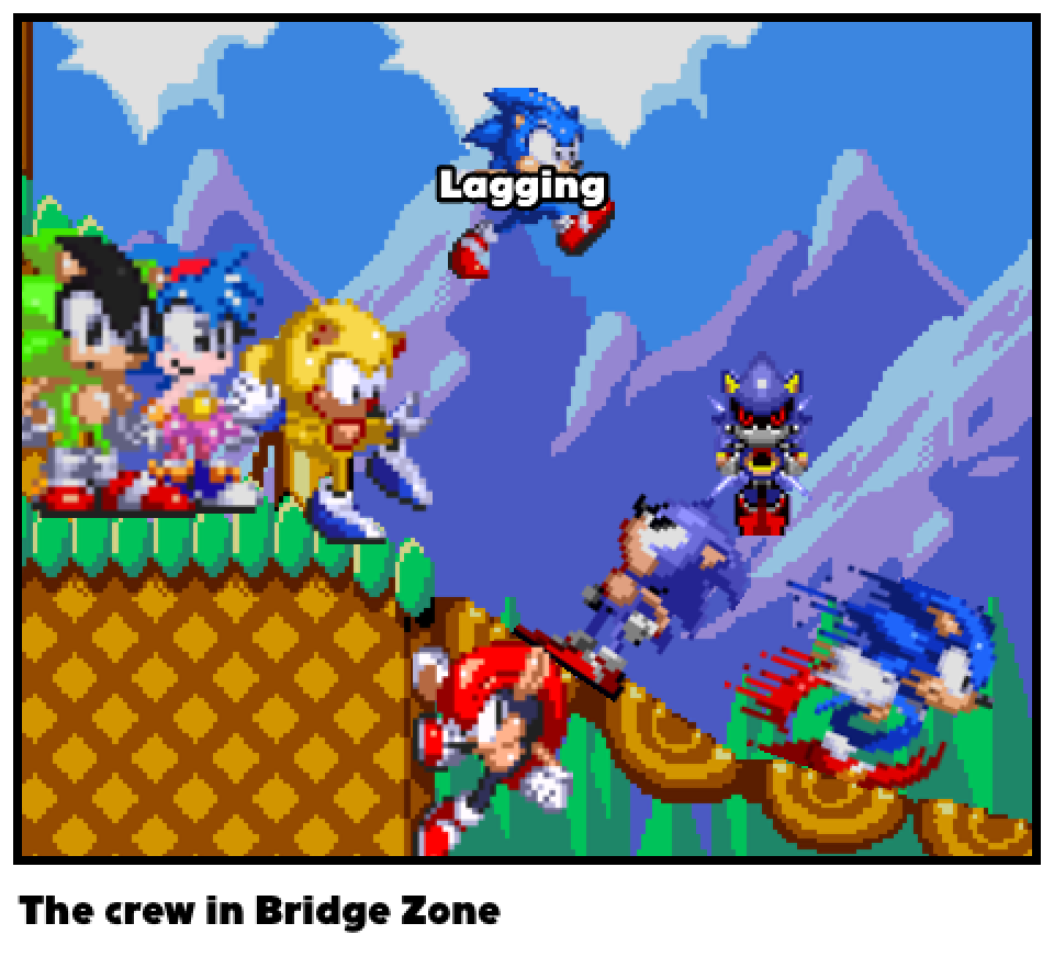 The crew in Bridge Zone