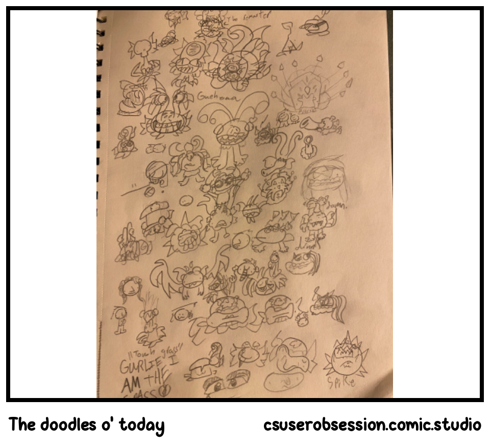The doodles o’ today