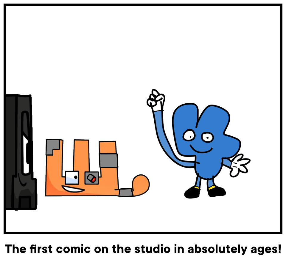 The first comic on the studio in absolutely ages!