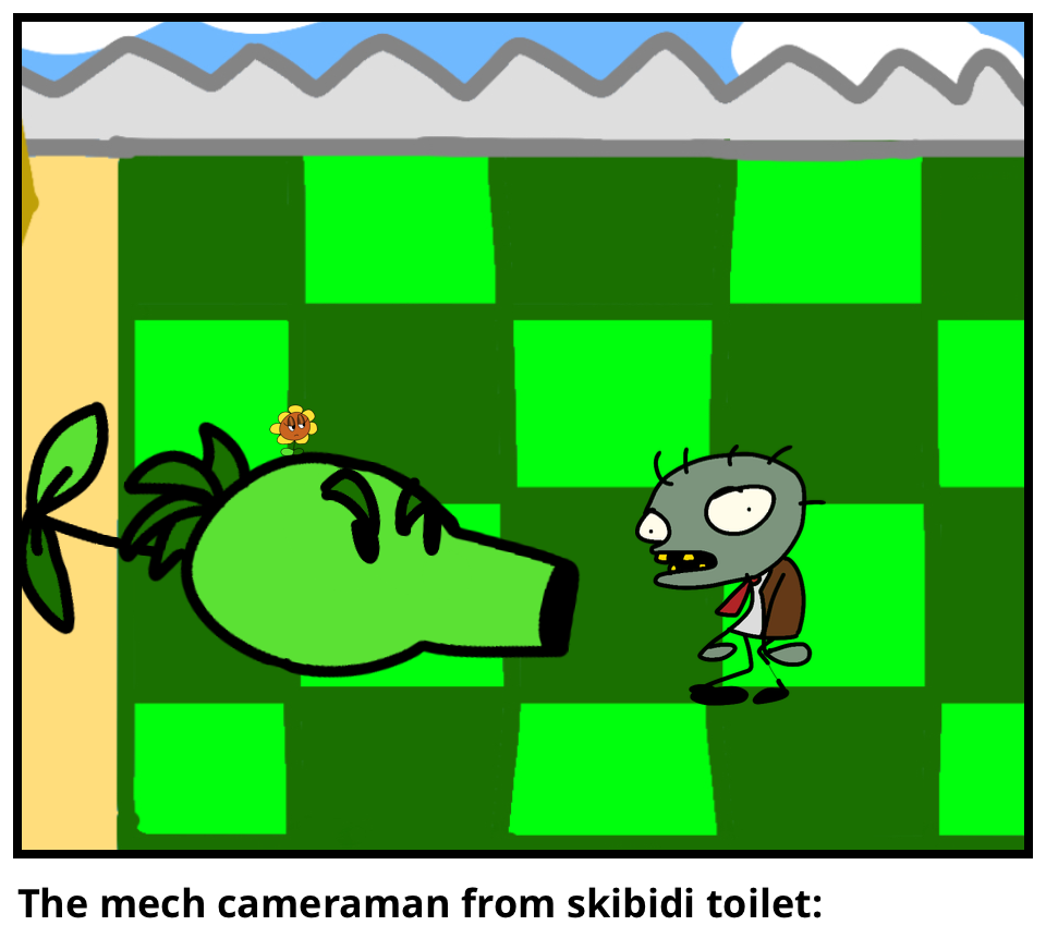The mech cameraman from skibidi toilet: